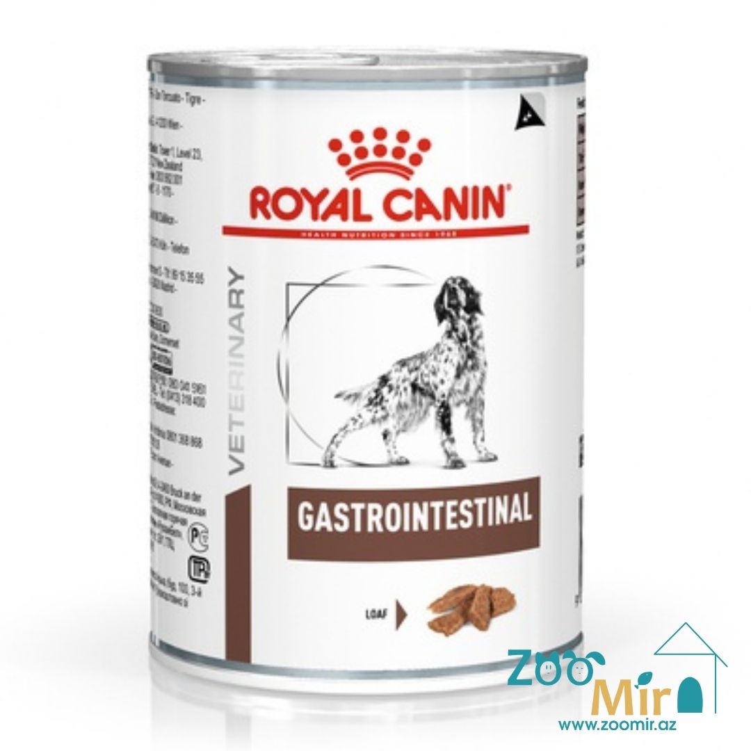 Royal Canin Gastrointestinal, полнорационный диетический корм для собак, паштет, 400 гр.