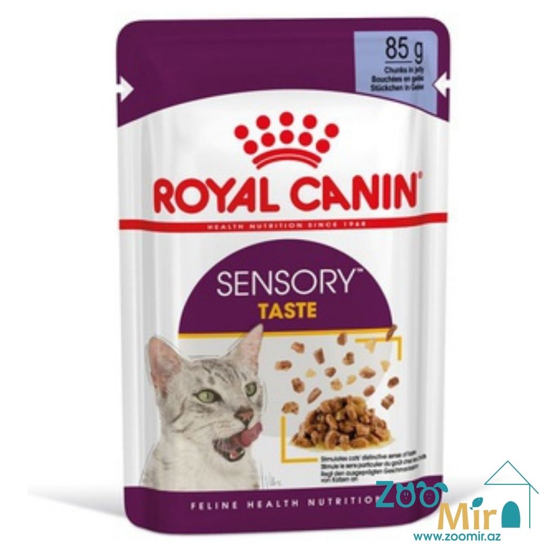 Royal Canin Sensory Taste, влажный корм для взрослых кошек, стимулирующий вкусовые рецепторы (соус), 85 гр.