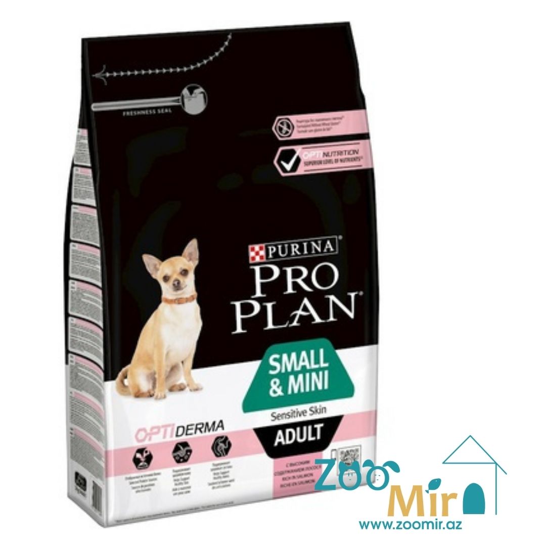 Purina Pro Plan, сухой корм для взрослых собак мелких и карликовых пород с лососем, на развес (цена за 1 кг)