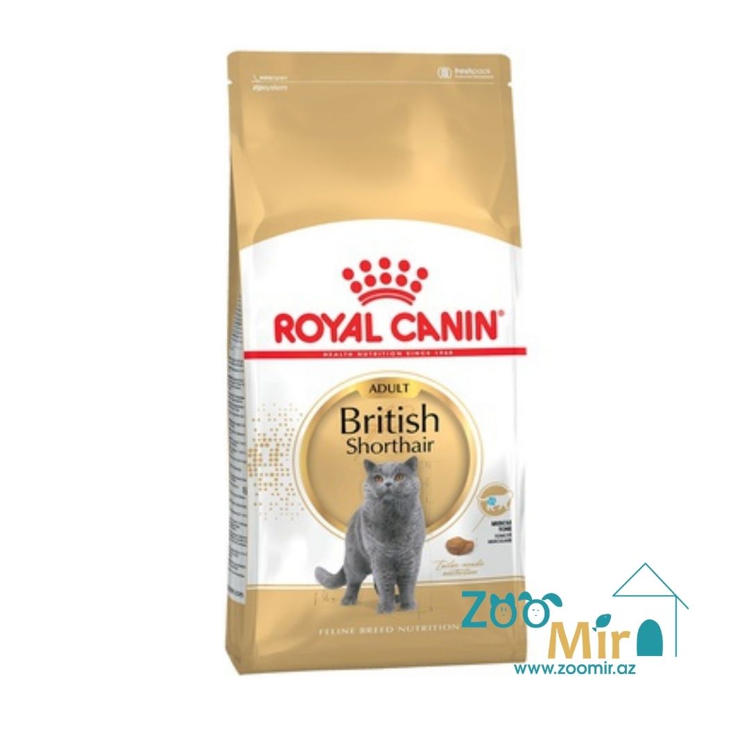 Royal Canin British Shorthair Adult, сухой корм для британских короткошерстных кошек старше 12 месяцев, 400 гр (цена за 1 пакет)