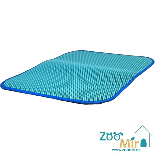 Mio, водонепроницаемый коврик под лоток кошачьего туалет, 60 х 44 см (цвет: синий)
