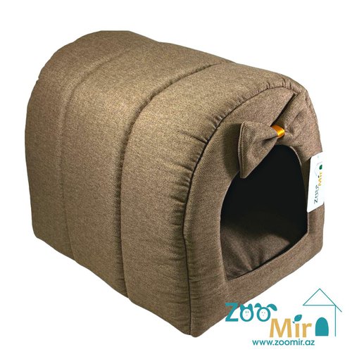 Zoomir “Brown Sugar 1” модель "Туннель-Домик" , для мелких пород собак и кошек, 37х34х30 см