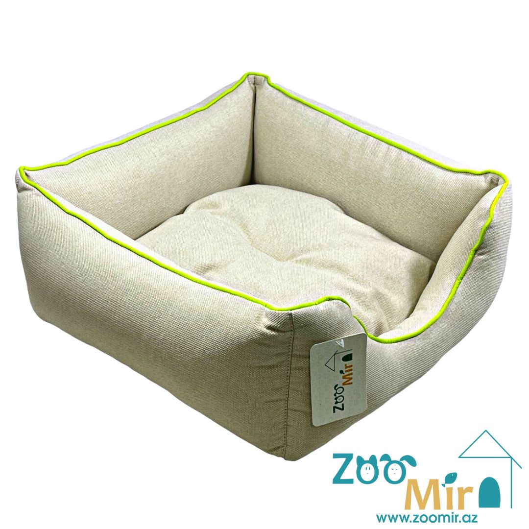 Zoomir, "Beige" лежак для мелких пород собак и кошек, 40x40x16 см