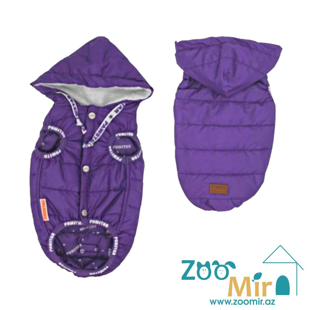 Pawstar Pet Fashion, модель "Purple Sport Big", жилет-дожевик для собак, 14.1 - 20 кг (размер 4ХL)