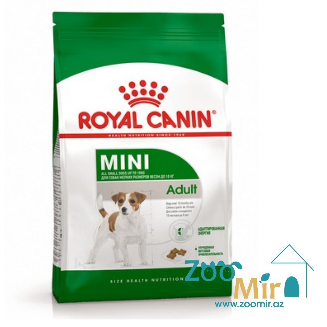 Royal Canin Mini Adult, сухой корм для взрослых собак миниатюрных пород, 15 кг (цена за 1 мешок)