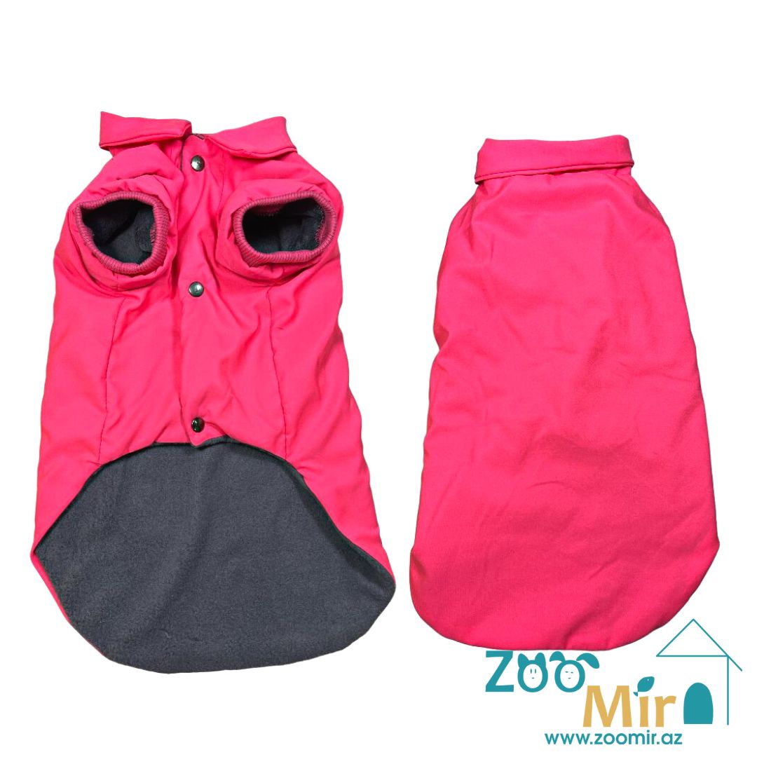 Tu Pet Fashion, модель "Pink 2", куртка-дождевик для собак мини пород, 2,6 -3,5 кг (размер L)(товар с браком)