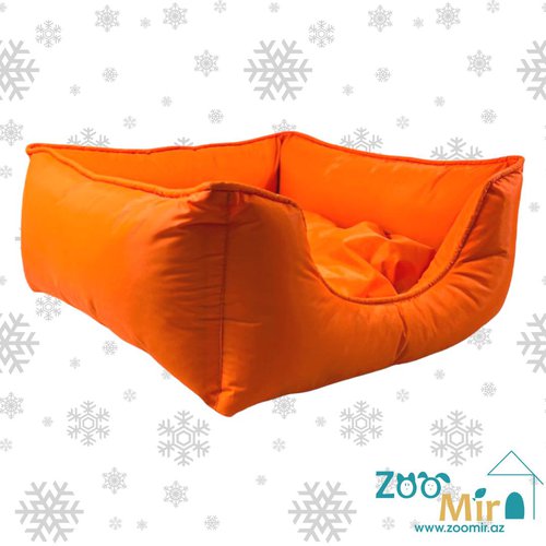 Zoomir, " Orange Boom" лежак для мелких пород собак и кошек, 40x40x16 см