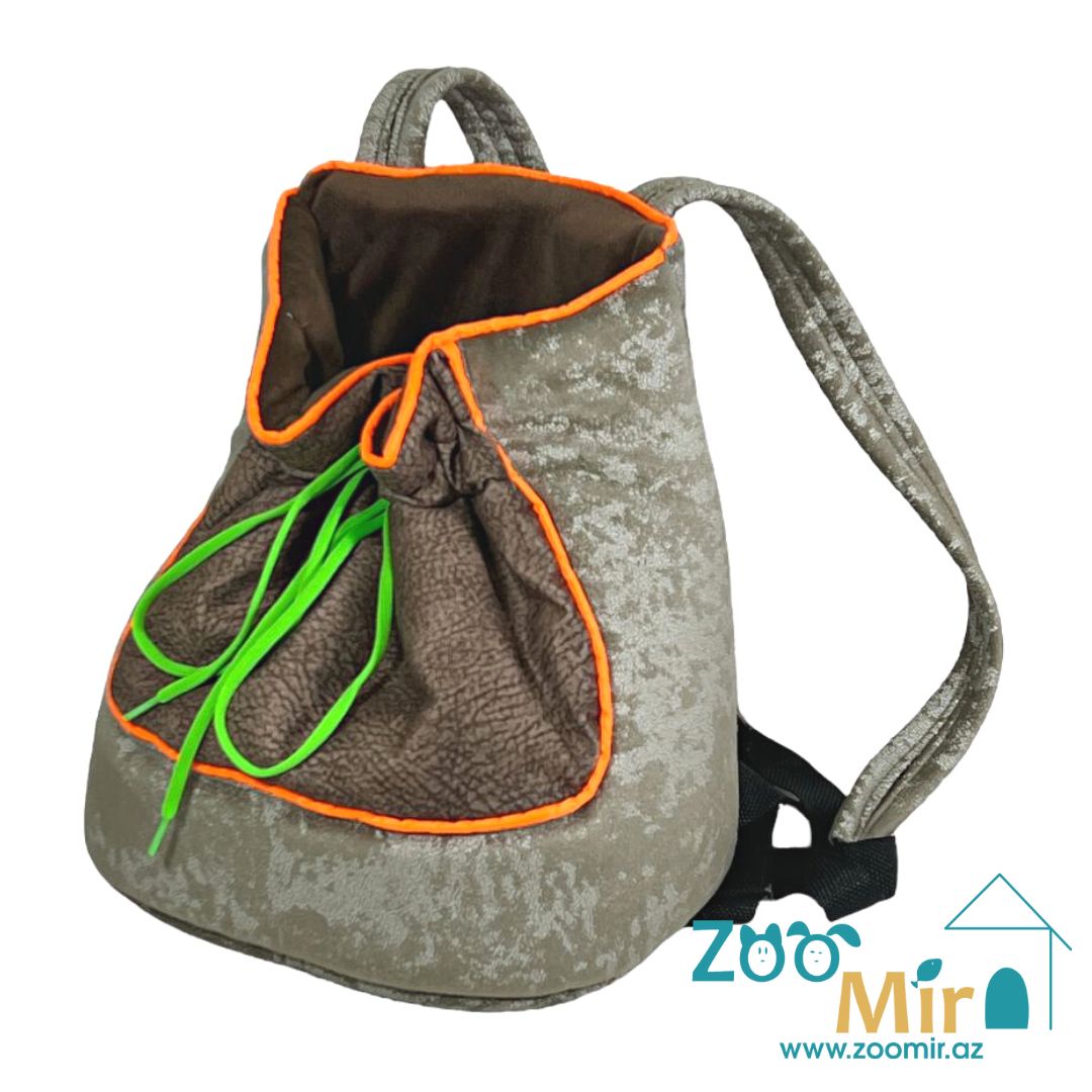 ZooMir, “Color 7” рюкзак-переноска для мелких пород собак и кошек, 25х16х28 см (Размер S)