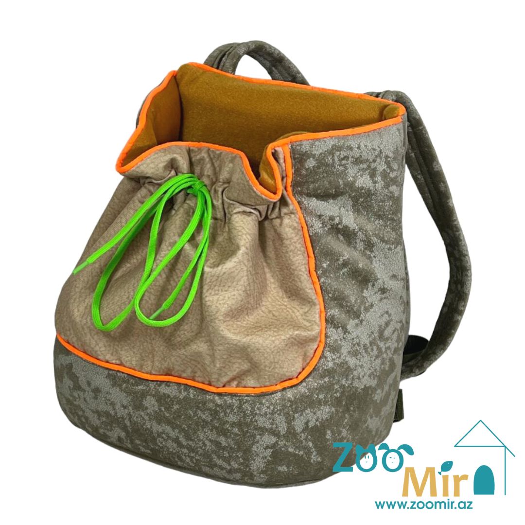 ZooMir, “Color 6” рюкзак-переноска для мелких пород собак и кошек, 25х16х28 см (Размер S)