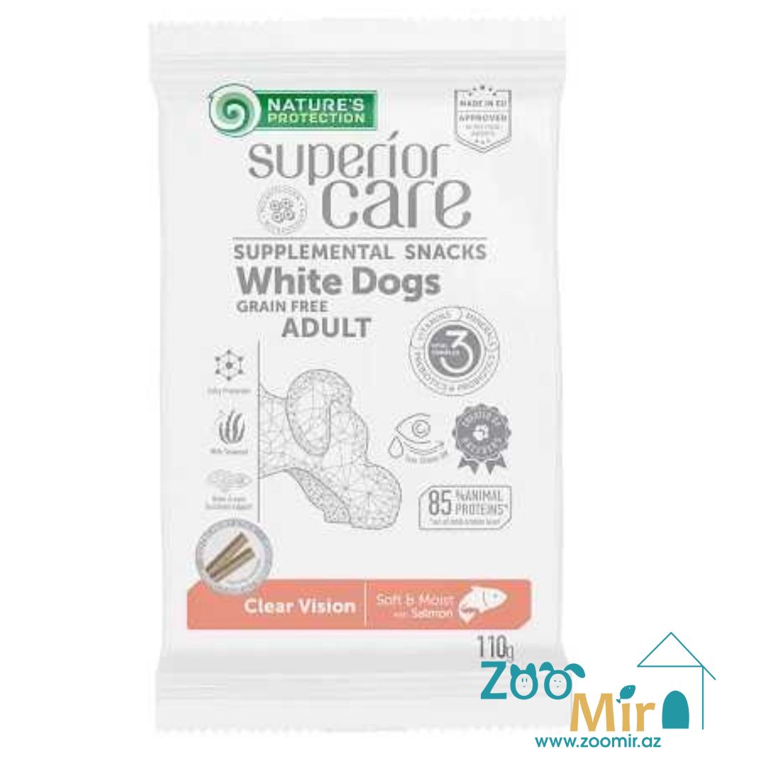 Nature's Protection Superior Care White Dogs Grain Free Clear Vision, Nature's Protection Superior Care White Dogs Grain Free Clear Vision , 110 гр
