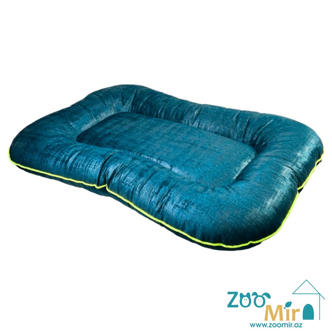 Zoomir, лежак-матрасик для мелких и средних пород собак, 85х60х8 см (цвет: зеленый)