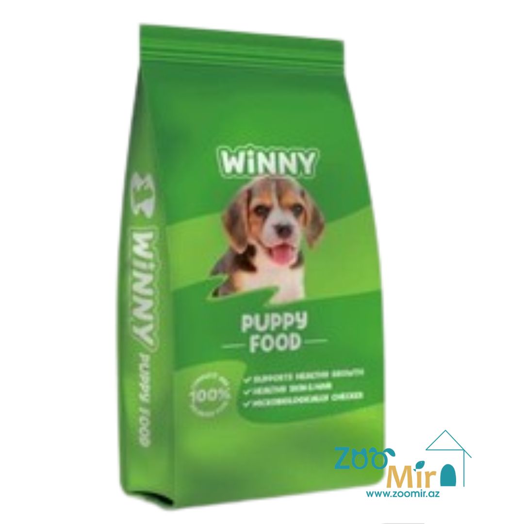 Winny Puppy, полнорационный сухой корм для щенков всех пород, 2 кг (цена за 1 пакет)