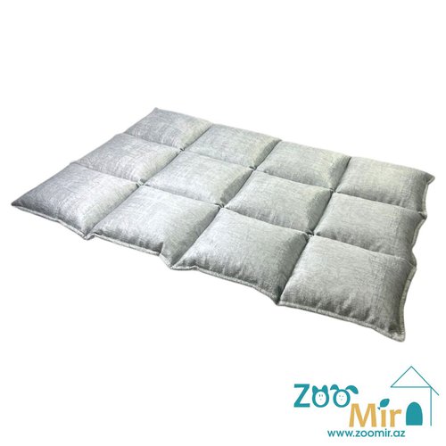 Zoomir, лежак-матрасик для мелких пород собак и кошек, 57x45x4 см (размер S) (цвет: серый)