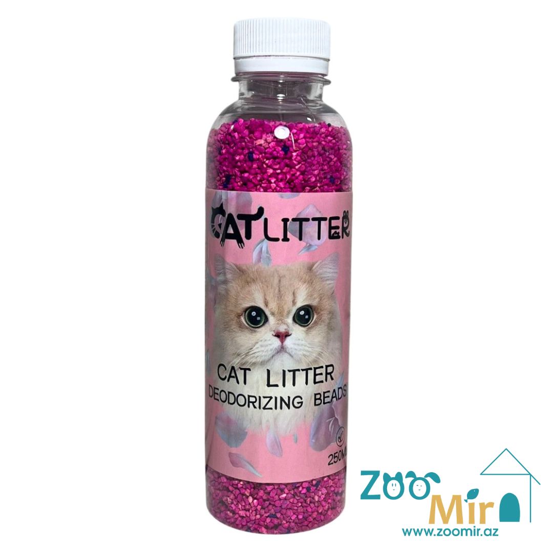 Cat Litter, дезодорант для лотка, с ароматом розы, 250 мл
