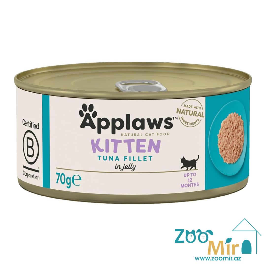 Applaws Natural Cat Food Kitten, консервы для котят со вкусом тунца, 70 гр