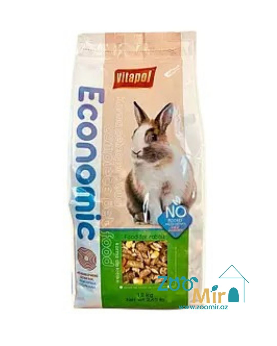 Vitapol  Economic,  корм для кроликов, 1.2 кг (цена за 1 пакет)