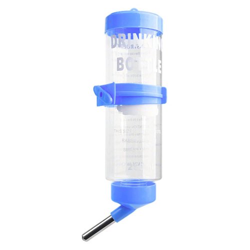 ZMOO, поилка для грызунов на крючках с креплением, 125 мл (цвет: синий)(цена за 1 поилку)