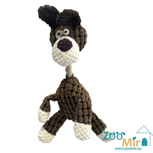 Pet Supplies, плюшевая игрушка в форме "Собаке", с пищалкой, для собак и кошек, 22 см (цена за 1 игрушку)