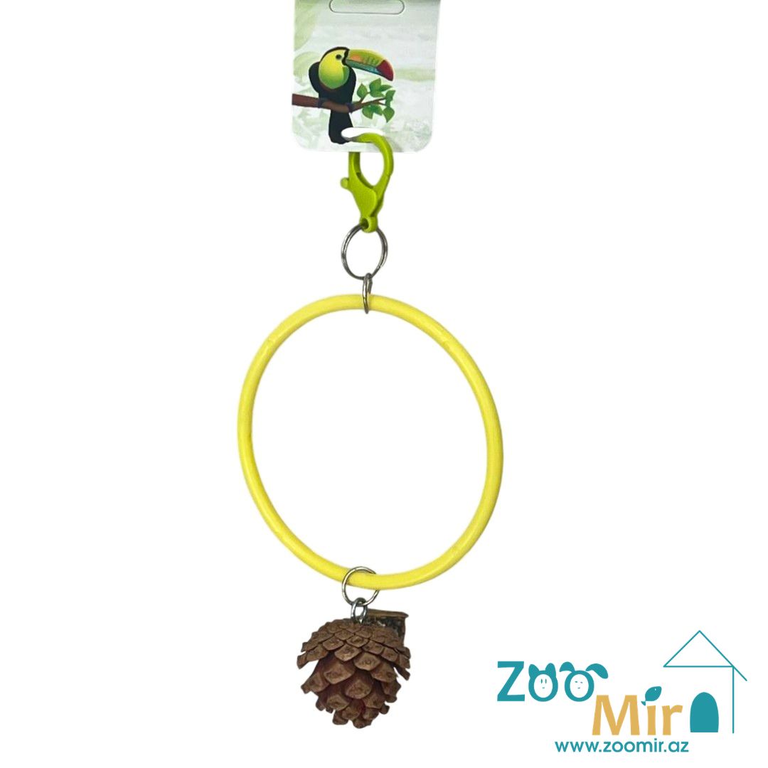 Игрушка для птиц, для мелких и средних, попугаев, 20 х 11 см